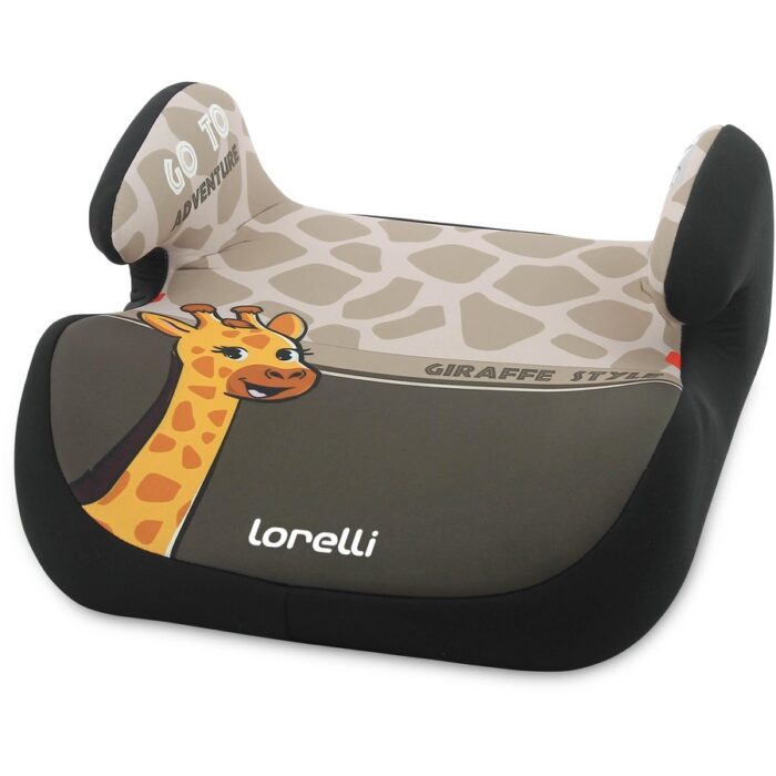 Scaun scaun auto copil lorelli inaltator auto topo comfort giraffe light dark beige 829947