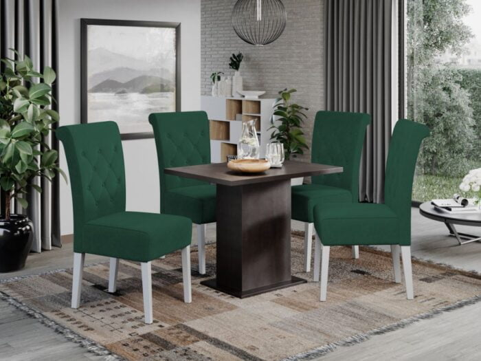 Scaun set masa smart scaune oslo royal velvet 12