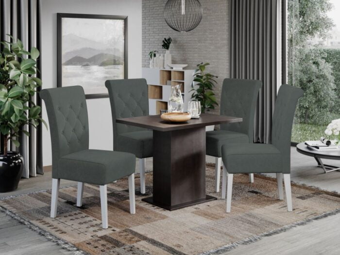 Scaun set masa smart scaune oslo royal velvet 20