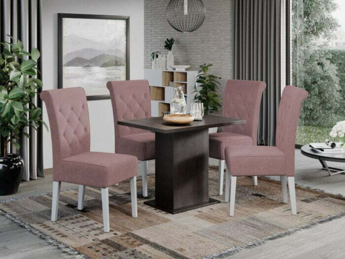 Scaun set masa smart scaune oslo royal velvet 6