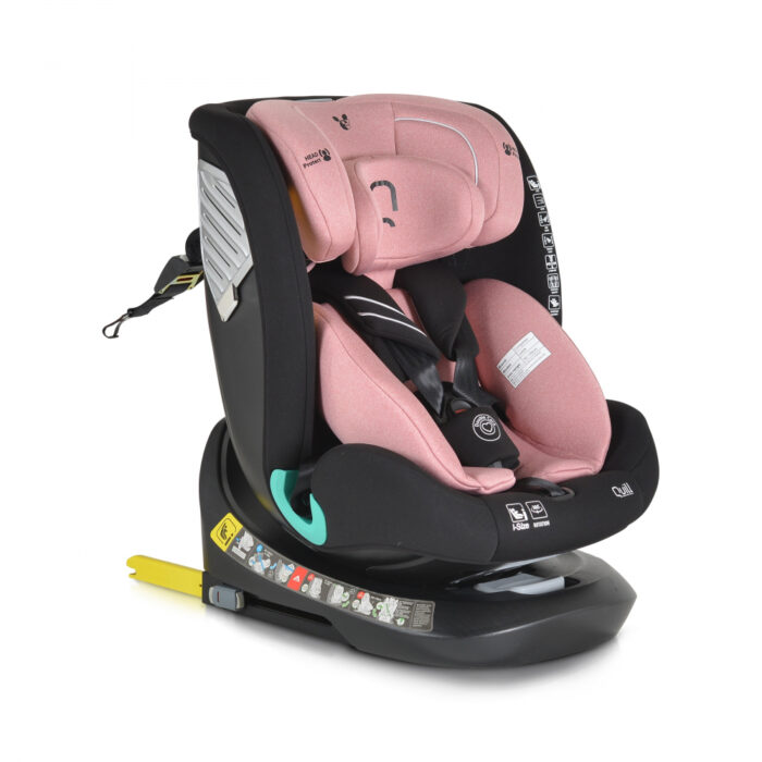 Scaun Scaun auto cu isofix Cangaroo Quill I size 40 150 cm Pink 387710 1