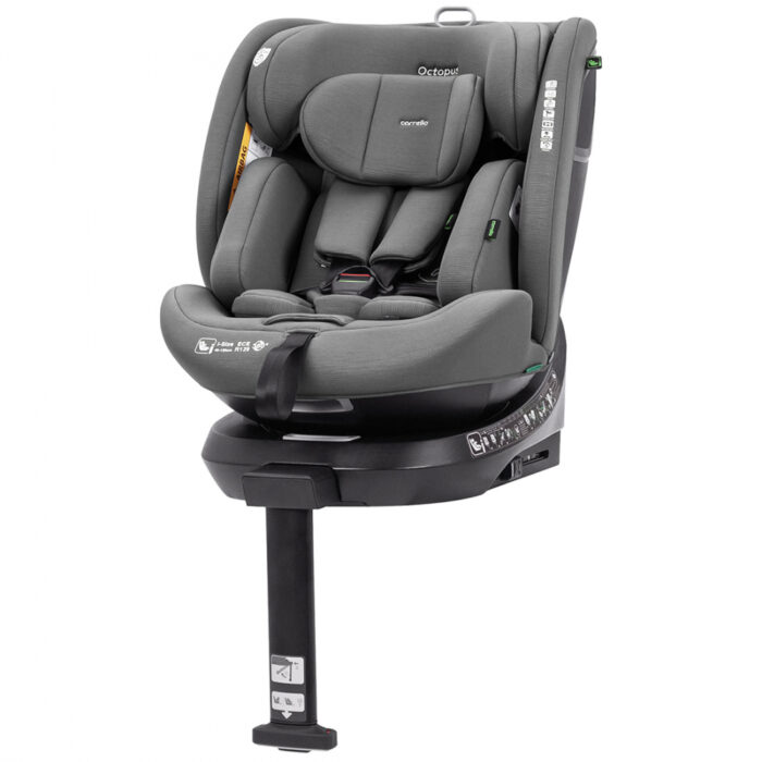 Scaun Scaun auto rotativ 360 SPS Carrello OCTOPUS i SIZE 40 150 cm ISOFIX Seashell Grey 386678 0