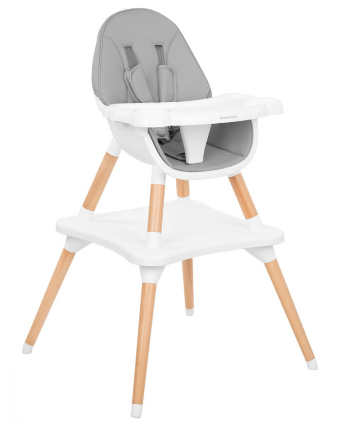 Scaun Scaun de masa multifunctional 3in1 KikkaBoo Multi Grey 2023 371290 2